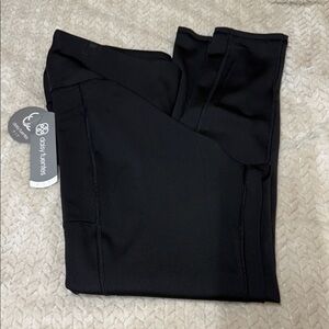 Daisy Fuentes Black Fit Leggings